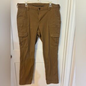 Women's DuluthFlex Fire Hose Slim Leg Cargo Pants - Dark Camel